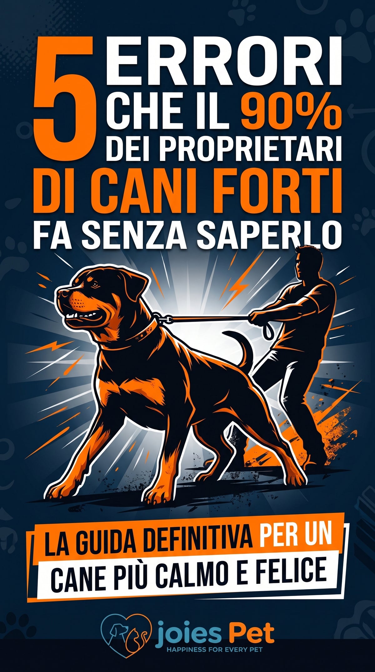 Ebook — 5 errori che il 90% dei proprietari di cani forti fa senza saperlo